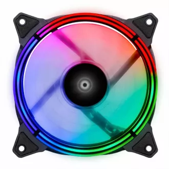 EVOLVEO 12RS ventilator 120mm, ARGB prsten, slave