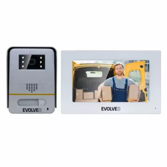 EVOLVEO DoorPhone AP1-2, žičani video telefon s aplikacijom, bijeli