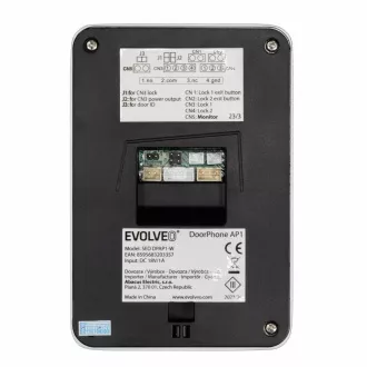 EVOLVEO DoorPhone AP1-2, žičani video telefon s aplikacijom, bijeli