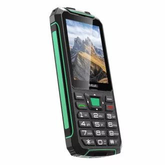 EVOLVEO StrongPhone W4, IP68 otporan Dual SIM telefon, 2.8" LCD, 2500mAh, Powerbank, crno-zeleni EVOLVEO StrongPhone W4, IP68 otporan Dual SIM telefon, 2.8" LCD, 2500mAh, Powerbank, crno-zeleni