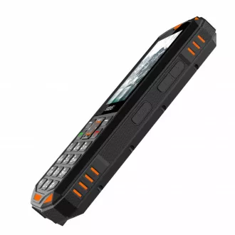 EVOLVEO StrongPhone X5, vodootporan izdržljiv Dual SIM telefon, crno-narančast