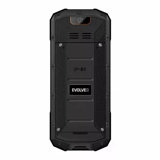 EVOLVEO StrongPhone X5, vodootporan izdržljiv Dual SIM telefon, crno-narančast