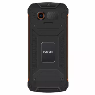 EVOLVEO StrongPhone Z6, vodootporni izdržljivi Dual SIM telefon, crno-narančasta - Rabljen