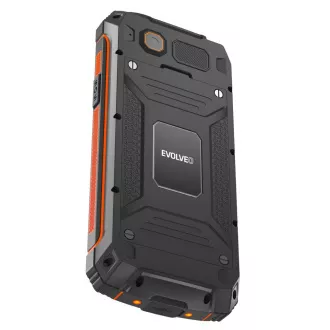 EVOLVEO StrongPhone Z6, vodootporni izdržljivi Dual SIM telefon, crno-narančasta - Rabljen