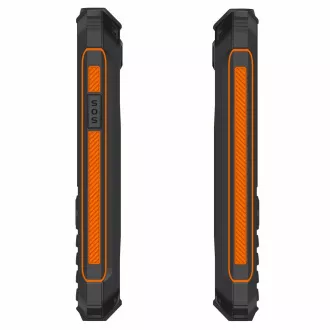 EVOLVEO StrongPhone Z6, vodootporni izdržljivi Dual SIM telefon, crno-narančasta - Rabljen