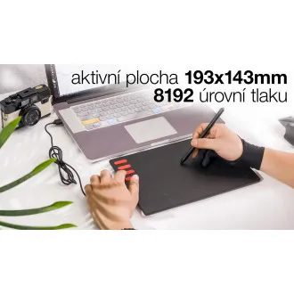 EVOLVEO Grafico T8, grafički tablet sa osam tipki EVOLVEO Grafico T8, grafički tablet sa osam tipki