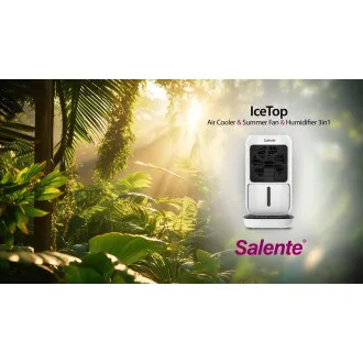 Salente IceTop, 3-u-1 stolni hladnjak, ventilator i ovlaživač zraka, bijela