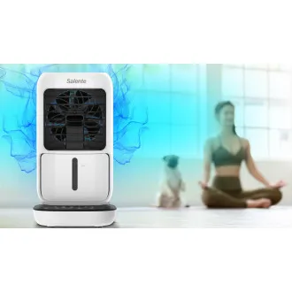 Salente IceTop, 3-u-1 stolni hladnjak, ventilator i ovlaživač zraka, bijela