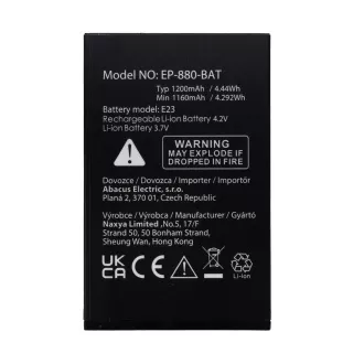 EVOLVEO originalna baterija 1200 mAh za EasyPhone LT (EP-880) EVOLVEO originalna baterija 1200 mAh za EasyPhone LT (EP-880)