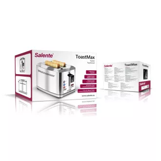 Salente ToastMax toster s digitalnim zaslonom, nehrđajući čelik