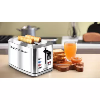 Salente ToastMax toster s digitalnim zaslonom, nehrđajući čelik