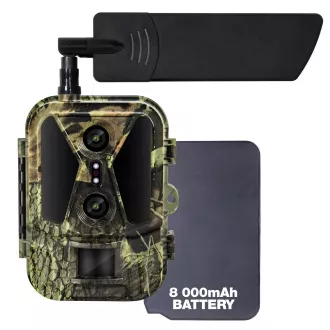 EVOLVEO StrongVision Dual PRO 4G, fotozamka i sigurnosna kamera, 4G LTE, oblak/e-pošta, 10.000 mAh, 16 GB