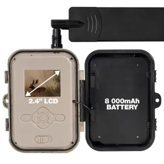 EVOLVEO StrongVision Dual PRO 4G, fotozamka i sigurnosna kamera, 4G LTE, oblak/e-pošta, 10.000 mAh EVOLVEO StrongVision Dual PRO 4G, fotozamka i sigurnosna kamera, 4G LTE, oblak/e-pošta, 10.000 mAh