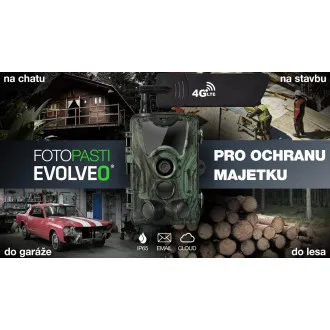 EVOLVEO StrongVision LTE CLOUD, fotozamka i sigurnosna kamera, oblak/e-pošta, 32 GB