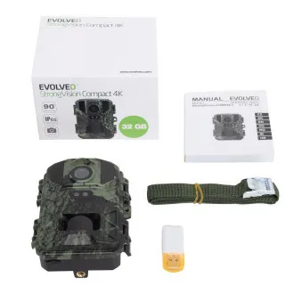 EVOLVEO StrongVision kompaktna 4K kamera, zamka i time-lapse kamera, 32 GB EVOLVEO StrongVision kompaktna 4K kamera, zamka i time-lapse kamera, 32 GB
