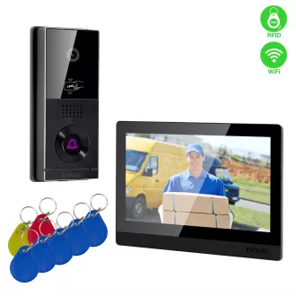 EVOLVEO DoorPhone AHD10, Kućni WiFi video portafon s kontrolom vrata i RFID-om, crni 10" monitor EVOLVEO DoorPhone AHD10, Kućni WiFi video portafon s kontrolom vrata i RFID-om, crni 10" monitor