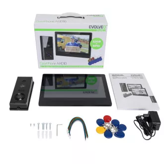 EVOLVEO DoorPhone AHD10, Kućni WiFi video portafon s kontrolom vrata i RFID-om, crni 10" monitor EVOLVEO DoorPhone AHD10, Kućni WiFi video portafon s kontrolom vrata i RFID-om, crni 10" monitor