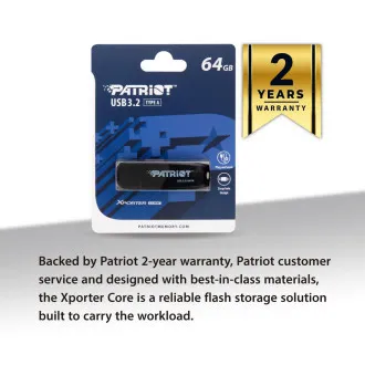 Patriot XPORTER CORE/32GB/USB 3.2/USB-A/Crna