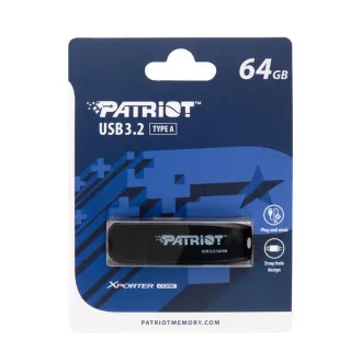 Patriot XPORTER CORE/64GB/USB 3.2/USB-A/Crna