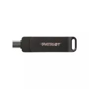 Patriot RAGE R550/128GB/USB 3.2/USB-A + USB-C/Crna