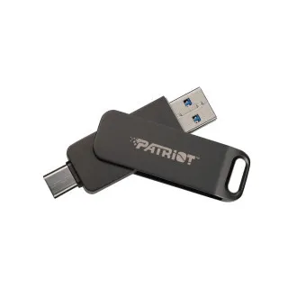 Patriot RAGE R550/128GB/USB 3.2/USB-A + USB-C/Crna Patriot RAGE R550/128GB/USB 3.2/USB-A + USB-C/Crna