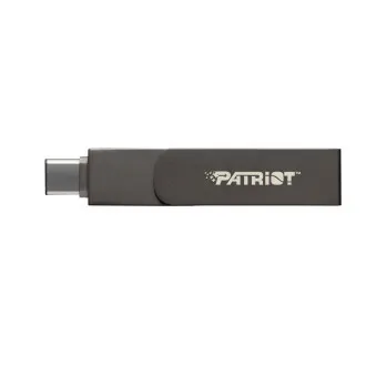 Patriot iLuxe Stick C MFi/256GB/USB 3.2/Lightning + USB-C/Crna Patriot iLuxe Stick C MFi/256GB/USB 3.2/Lightning + USB-C/Crna