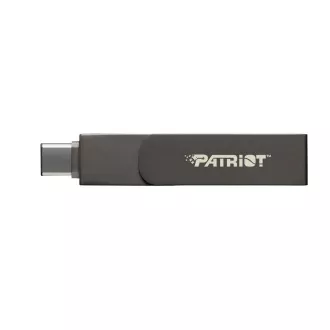 Patriot iLuxe Stick C MFi/512GB/USB 3.2/Lightning + USB-C/Crna