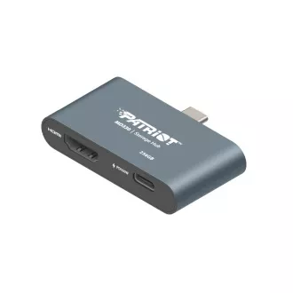 256GB Patriot HUB + MD300 USB-C + HDMI memorijski uređaj 256GB Patriot HUB + MD300 USB-C + HDMI memorijski uređaj