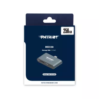 256GB Patriot HUB + MD300 USB-C + HDMI memorijski uređaj 256GB Patriot HUB + MD300 USB-C + HDMI memorijski uređaj