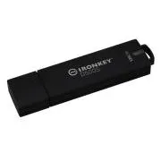 Kingston Ironkey D500S/128GB/USB 3.2/USB-A/Crna