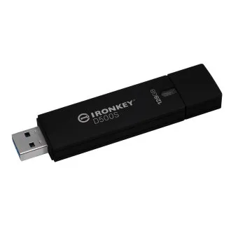 Kingston Ironkey D500S/128GB/USB 3.2/USB-A/Crna Kingston Ironkey D500S/128GB/USB 3.2/USB-A/Crna