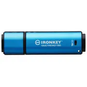 Kingston Ironkey Vault Privacy 50C/16GB/USB 3.2/USB-C/plava