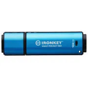 Kingston Ironkey Vault Privacy 50C/128GB/USB 3.2/USB-C/Plavi