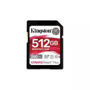 Kingston Canvas React Plus/SDHC/512GB/UHS-II U3​/Klasa 10