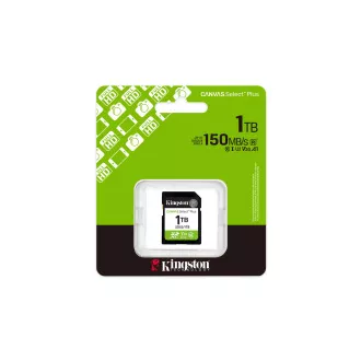 Kingston Canvas Select Plus/SDXC/1TB/UHS-I U3 / Klasa 10