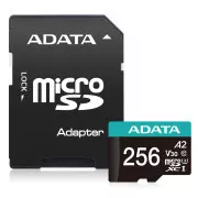 ADATA V30S/micro SDXC/256GB/100MBps/UHS-I U3 / Adapter klase 10/+