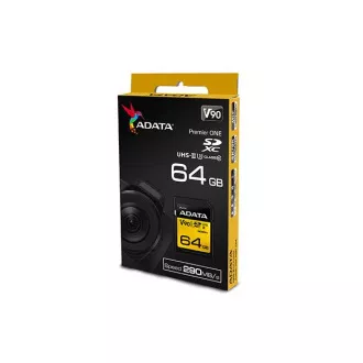 Adata/SDXC/64GB/UHS-II U3 / Klasa 10