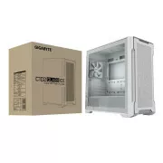 GIGABYTE C102 GLASS ICE/Midi Tower/Transpar./Bijela