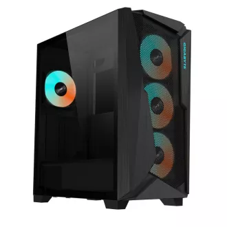 GIGABYTE C301 GLASS/Midi Tower/Transpar./Crna