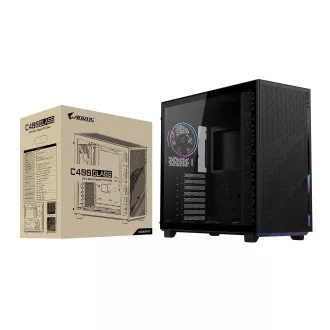 GIGABYTE AORUS C400 GLASS/Midi Tower/Transpar./Crna