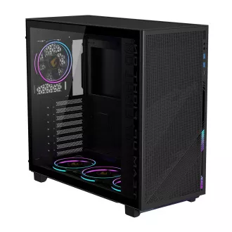 GIGABYTE AORUS C400 GLASS/Midi Tower/Transpar./Crna