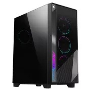 GIGABYTE AORUS C500/Midi Tower/Transpar./Crna