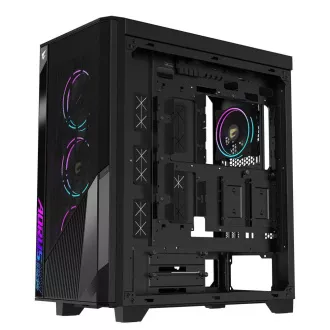 GIGABYTE AORUS C500/Midi Tower/Transpar./Crna
