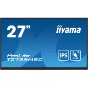 27" iiyama T2755MSC-B1: IPS, FHD, PCAP, web kamera