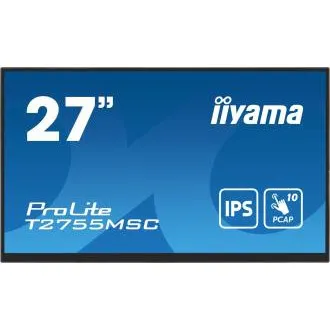 27" iiyama T2755MSC-B1: IPS, FHD, PCAP, web kamera 27" iiyama T2755MSC-B1: IPS, FHD, PCAP, web kamera