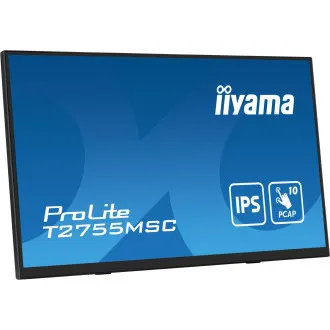 27" iiyama T2755MSC-B1: IPS, FHD, PCAP, web kamera 27" iiyama T2755MSC-B1: IPS, FHD, PCAP, web kamera