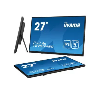 27" iiyama T2755MSC-B1: IPS, FHD, PCAP, web kamera 27" iiyama T2755MSC-B1: IPS, FHD, PCAP, web kamera