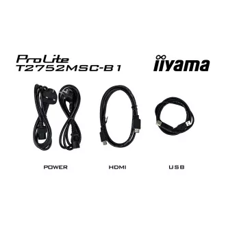 27" iiyama T2752MSC-B1: IPS, FHD, PCAP