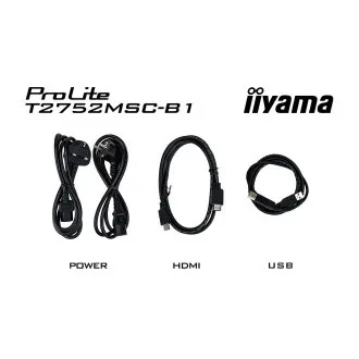 27" iiyama T2752MSC-B1: IPS, FHD, PCAP