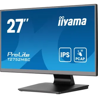 27" iiyama T2752MSC-B1AG: IPS, FHD, 10p 27" iiyama T2752MSC-B1AG: IPS, FHD, 10p